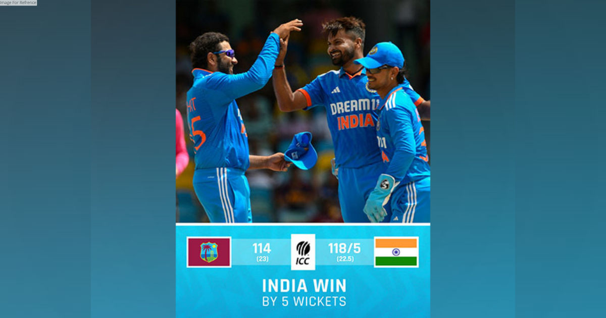 Ishan, Kuldeep shine as Indian downs West Indies by five wickets